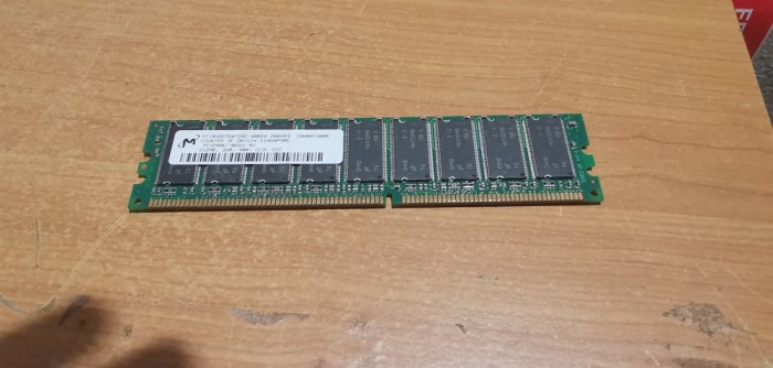 Ram Pc Micron 512MB DDR 400MHz MT18VDDT6472AG-40BG4