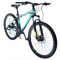 Bicicleta mountain bike, roti 29 inch, cadru aluminiu 17 inch, 24 viteze, schimbator shimano, frane pe disc hidraulice, phoenix foto