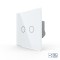 Intrerupator Dublu Cap Scara / Cruce Wireless cu Touch LIVOLO - Serie Noua SmartElectro IntelligentHouse