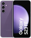 Resigilat - Telefon mobil Samsung Galaxy S23 FE 5G, 256GB, 8GB RAM, Dual-Sim, Violet