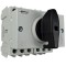 Comutator sursa 3x63A 3 poli 63A 1-0-2 rotativ modular montare pe sina