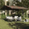 Prelata Camping Impermeabila vidaXL, 451x420cm, Maro, Poliester, Husa Transport inclusa
