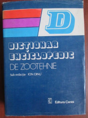 Dictionar enciclopedic de zootehnie-Ion Dinu foto