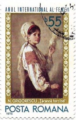 Anul international al femeii, 1975 - obliterat foto