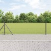 VidaXL Gard Hexagonal Gri 0.4x10 m Oțel