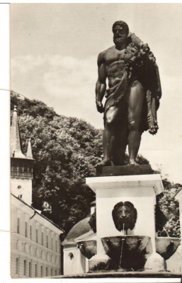 CPIB 22680 - CARTE POSTALA - BAILE HERCULANE, STATUIA LUI HERCULE, RPR, 1958 foto