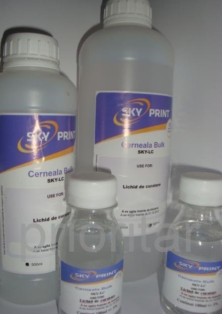 Solutie desfundare ( lichid curatare ) cartuse inkjet ( imprimante cu cerneala... Solutie desfundare ( lichid curatare ) cartuse inkjet ( imprimante cu cerneala...
