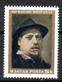 UNGARIA 1969, Artă, Pictură, Janos Nagy Balogh, serie neuzata, MNH, Arta, Nestampilat