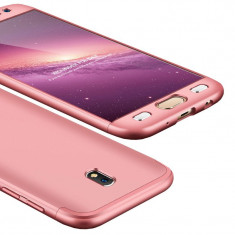 Husa 360 Full Body Fata Spate Samsung Galaxy J5 2017 J530 pink foto