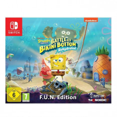 Spongebob Squarepants Battle For Bikini Bottom Rehydrated Fun Edition Nintendo Switch foto