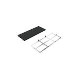 Filtru carbon dreptunghiular pentru hotă SIEMENS NEFF BOSCH 17002979 Original