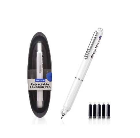 STILOU RETRACTABIL WRITECH ALB