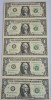 Statele Unite (SUA) coala 1 Dolar 2017 B - 5 bancnote netaiate - P-544 UNC !!!