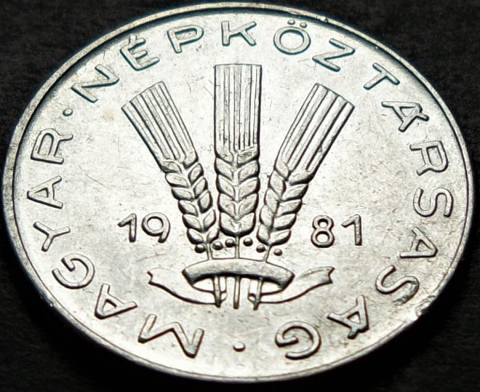Moneda 20 FILLER - UNGARIA / RP UNGARA, anul 1981 * cod 5078 = A.UNC
