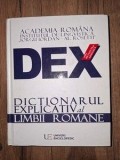 DEX: Dictionarul explicativ al limbii romane un pic uzat