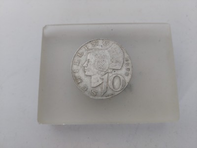 Austria 10 Schilling 1970 - Argint foto
