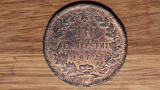 Italia - moneda de colectie - 10 centesimi 1862 M (Milan) - bronz, Europa