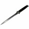 Briceag automat DEPOX, Italian Blade, Stiletto, otel inoxidabil, negru, 24.5 cm