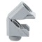 Conector unghiular PG11 IP68 poliamidă gri