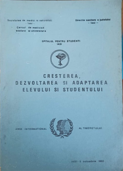 CRESTEREA, DEZVOLTAREA SI ADAPTAREA ELEVULUI SI STUDENTULUI-V. VIERU SI COLAB.-242098