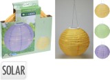 Lampion solar suspendat
