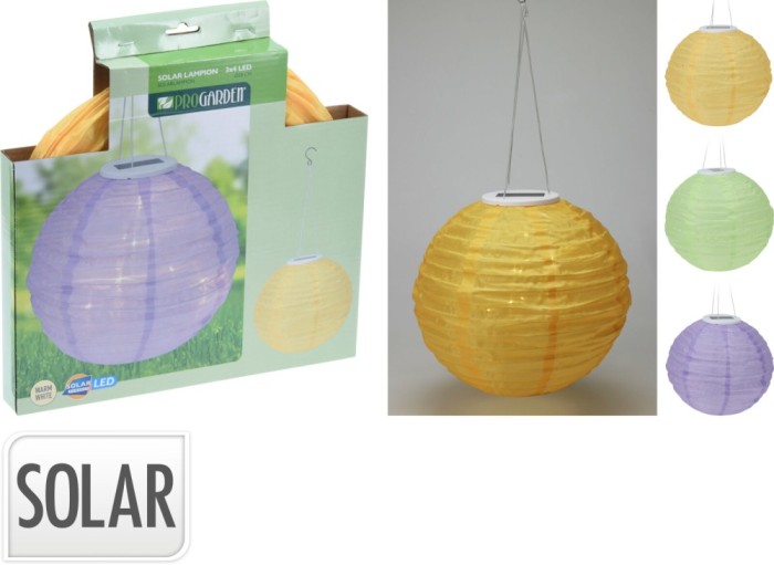 Lampion solar suspendat