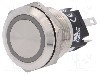 Intrerupator anti-vandalism, ON-(ON), &Oslash;19mm, EAO, 82-5151.1134