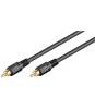Cablu DigitalAudio coaxial S/PDIF 1x RCA - 1x RCA 15m dublu ecranat, Goobay
