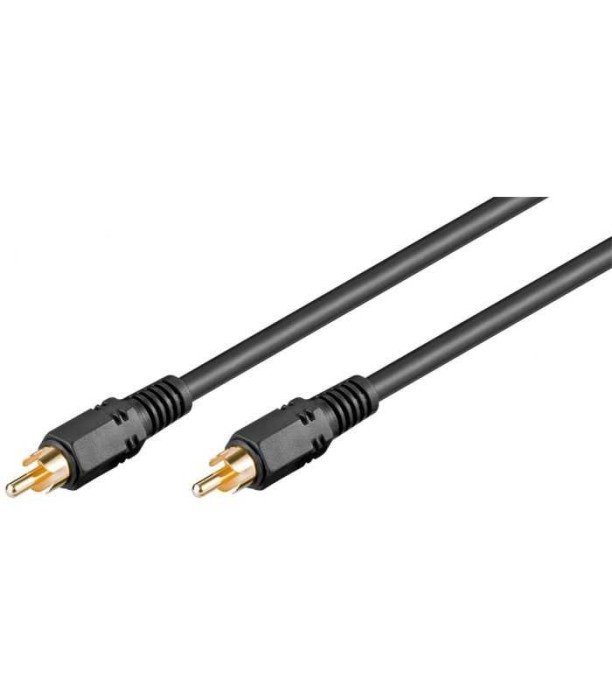 Cablu DigitalAudio coaxial S/PDIF 1x RCA - 1x RCA 15m dublu ecranat