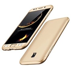 Husa Samsung Galaxy J5 2017, FullBody Elegance Luxury Gold, acoperire completa