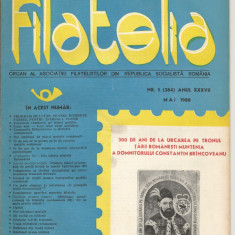 Romania, revista Filatelia nr. 5/1988 (384)