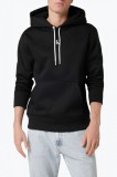 Cumpara ieftin Hanorac barbati cu imprimeu cu logo pe spate si croiala Regular fit negru, XL
