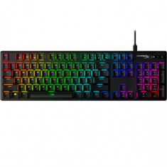 Tastatura HP HyperX Alloy Origins, Mecanica, USB Type C, Profile Memory, Iluminare RGB, Aluminiu, Black foto