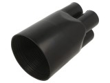 Capac de Distribuție Termocontractibil pentru Cabluri Negru