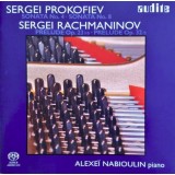 CD # SACD : Sergei Prokofiev / Sergei Rachmaninov* - Alexei Nabioulin &ndash; Sonata No. 4 / Sonata No. 8 / Prelude Op. 23/10 / Prelude Op. 32/3 (EX)