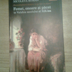 Femei, onoare si pacat in Valahia secolului al XIX-lea - Nicoleta Roman (2016)