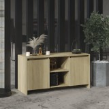 vidaXL Comodă TV, stejar sonoma, 102x37,5x52,5 cm, PAL