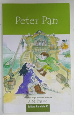 PETER PAN , adaptare dupa J.M. BARRIE , ilustratii de MEL HOWELLS , 2022 foto