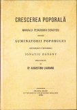 HST 596SP Crescerea poporală Manualu pedagogicu-didacticu 1879 Treboniu Laurian