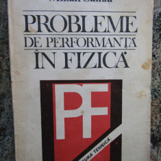 PROBLEME DE PERFORMANTA IN FIZICA - MIHAIL SANDU