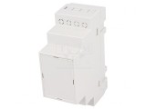 Carcasă pentru șină DIN 90x35x65mm ABS gri UL94V-0