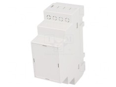 Carcasă pentru șină DIN 90x35x65mm ABS gri UL94V-0