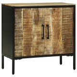 VidaXL Bufet 70 x 35 x 70 cm din lemn masiv brut de mango