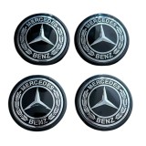 Set 4 capace Jante Aliaj Mercedes 65mm exterior - 56mm interior