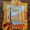 INSIGNA ROMANIA - TRUSTUL CONSTRUCTII MONTAJ - TCMT 1970 - ANIERSARE 30 DE ANI - PERIOASA COMUNISTA