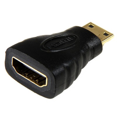 Adaptor CIMUTO Mini HDMI - HDMI, tip tata-mama, de calitate superioara foto