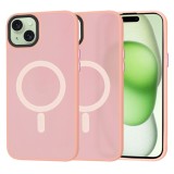Husa pentru iPhone 15 Plus - Techsuit HaloFrost&nbsp;MagSafe Series - Pink