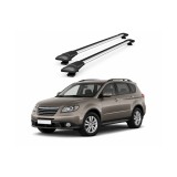 Bare portbagaj transversale auto aluminiu compatibile Subaru Tribeca SUV 2006-2014 96-100 cm Cod: KL7