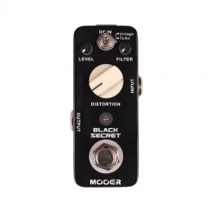 Mooer Black Secret Distortion Pedal foto