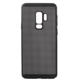 Husa samsung galaxy s9 plus ultra slim cu aerisire negru, Flippy